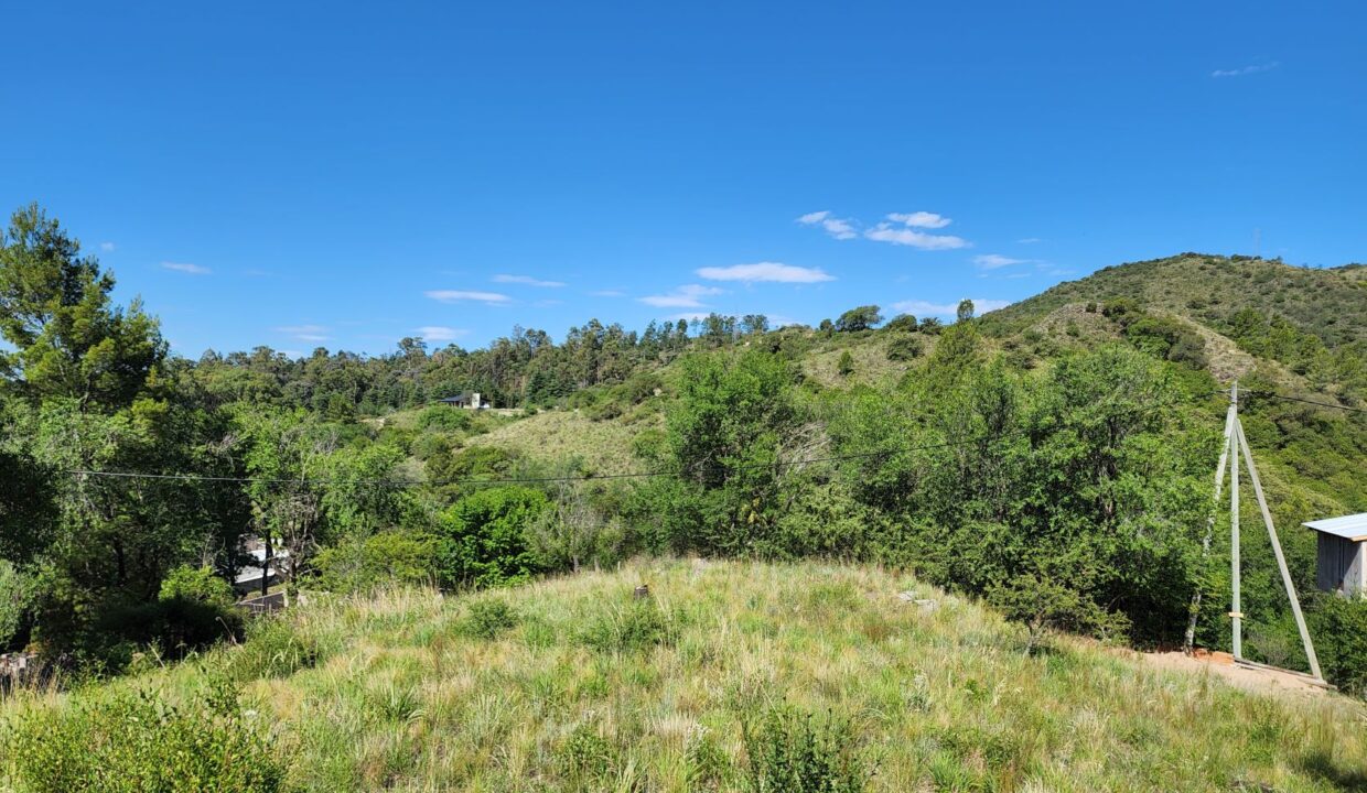 vista a las sierras lote 940 m2 VCA