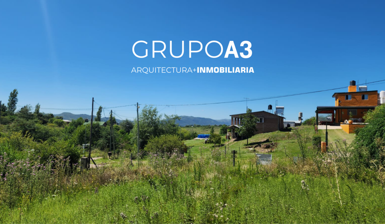GRUPO A3 INMOBILIARIA ARQUITECTURA POTRERO DE GARAY VILLA CIUDAD AMERICA SAN CLEMENTE VILLA GENERAL BELGRANO LOS REARTES ANISACATE REF 852 07